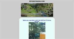 Desktop Screenshot of peterstrains.com